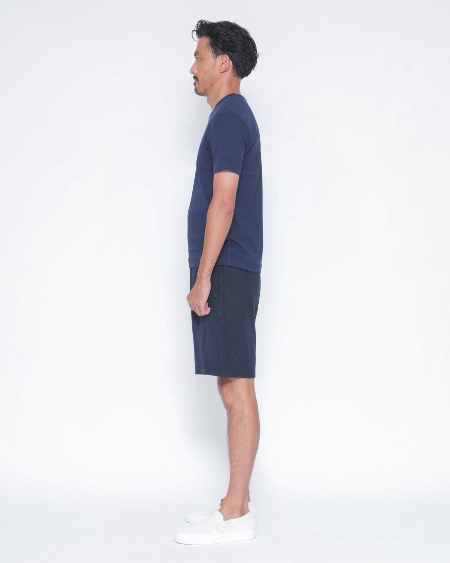 リネンコットンダブルフェイスショーツ|MAJESTIC FILATURES