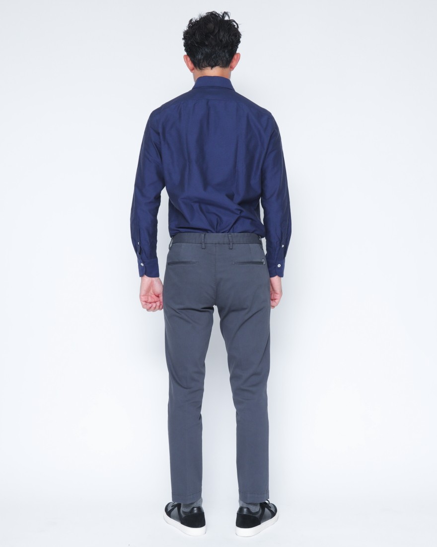 Entre Amisストレッチコットン ドレスチノ28l