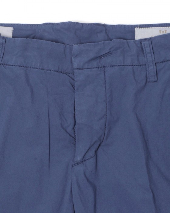 Entre Amis※ワケあり※コットン ノープリーツスリムストレッチパンツ02l