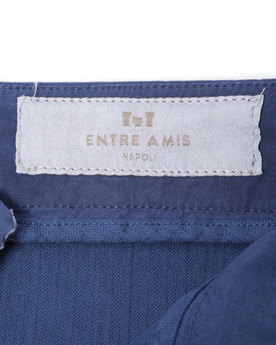 Entre Amis※ワケあり※コットン ノープリーツスリムストレッチパンツ07l