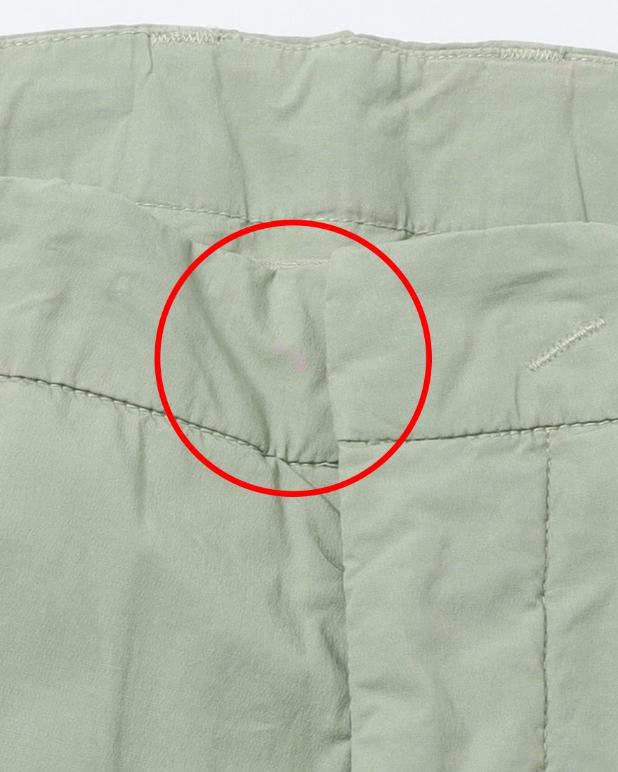 Entre Amis※ワケあり※コットン ノープリーツスリムストレッチパンツ23l