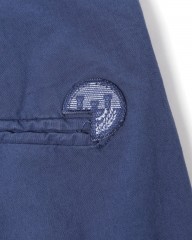 Entre Amis※ワケあり※コットン ノープリーツスリムストレッチパンツmb_13l