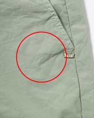 Entre Amis※ワケあり※コットン ノープリーツスリムストレッチパンツmb_26l