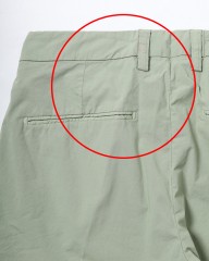 Entre Amis※ワケあり※コットン ノープリーツスリムストレッチパンツmb_27l