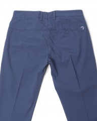 Entre Amisコットン ノープリーツスリムストレッチパンツmb_12l