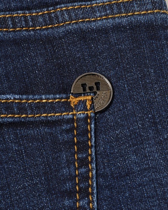 Entre Amisスリムテーパード ミディアムウォッシュデニム16l