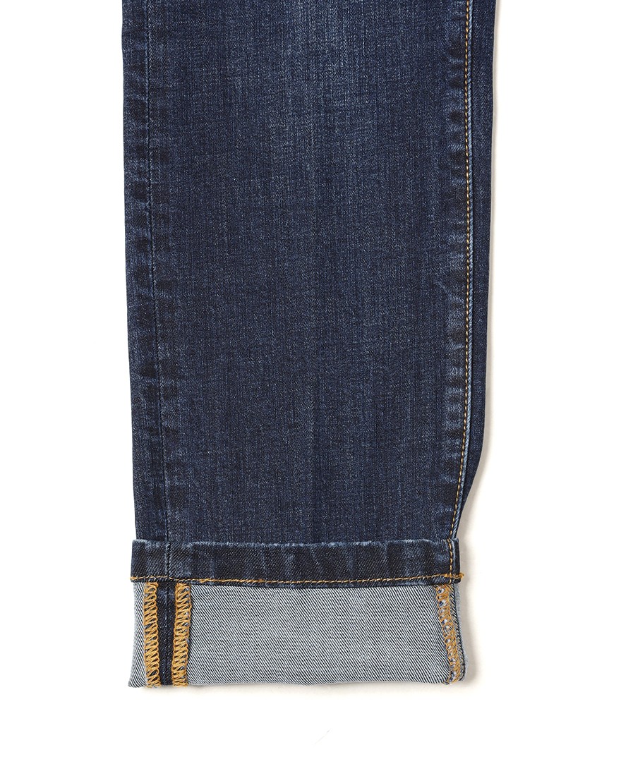 Entre Amisスリムテーパード ミディアムウォッシュデニム18l