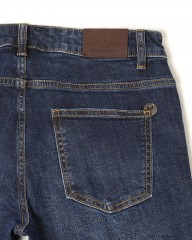 Entre Amisスリムテーパード ミディアムウォッシュデニムmb_14l