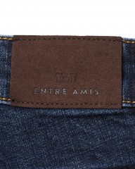 Entre Amisスリムテーパード ミディアムウォッシュデニムmb_15l