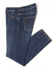 Entre Amisスリムテーパード ミディアムウォッシュデニムmb_c0