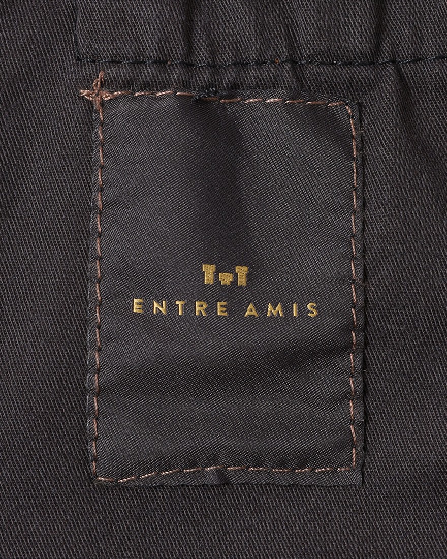 Entre Amisスリムテーパード フェードブルーデニム19l