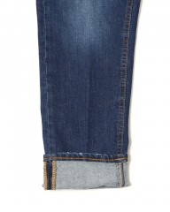 Entre Amisスリムテーパード フェードブルーデニムmb_17l