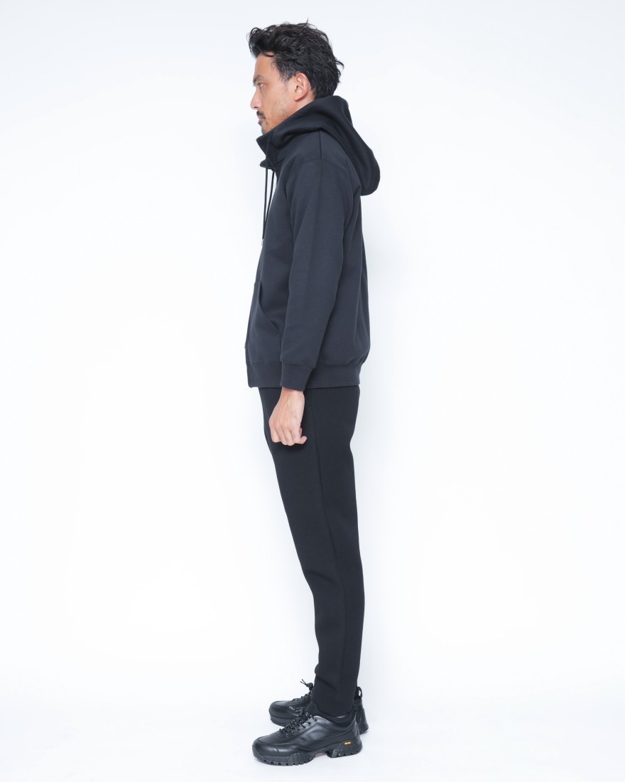 three dotsダブルニット ドレスジョガーパンツ18l