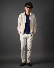 Entre Amisコットン ストレッチ ドレスチノ【SENNA】mb_ma