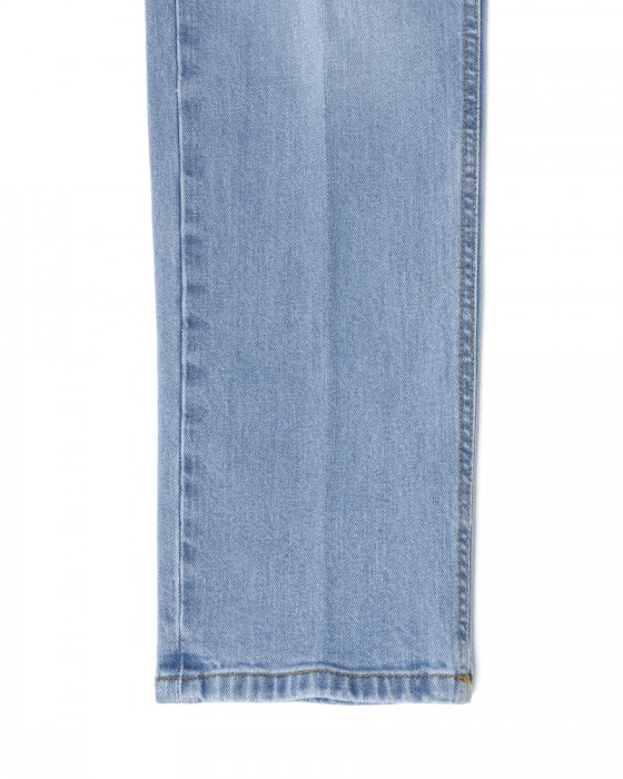 Entre Amisスリム テーパード ライトウォッシュ デニム19l