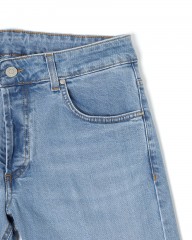 Entre Amisスリム テーパード ライトウォッシュ デニムmb_09l