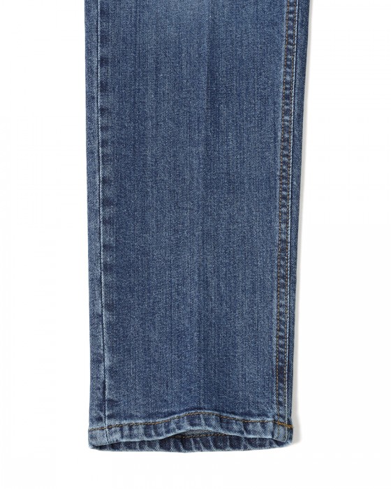 Entre Amisスリム テーパード ライトウォッシュ デニム16l