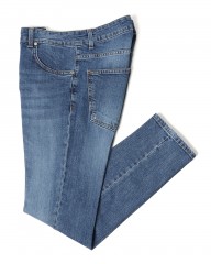 Entre Amisスリム テーパード ライトウォッシュ デニムmb_c0