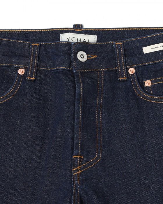 YCHAIスリムテーパード ワンウォッシュインディゴデニム【EDMUND】 07l