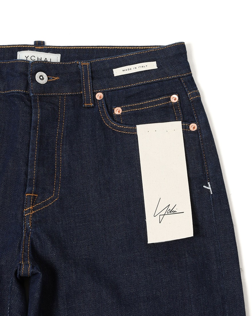 YCHAIスリムテーパード ワンウォッシュインディゴデニム【EDMUND】 09l