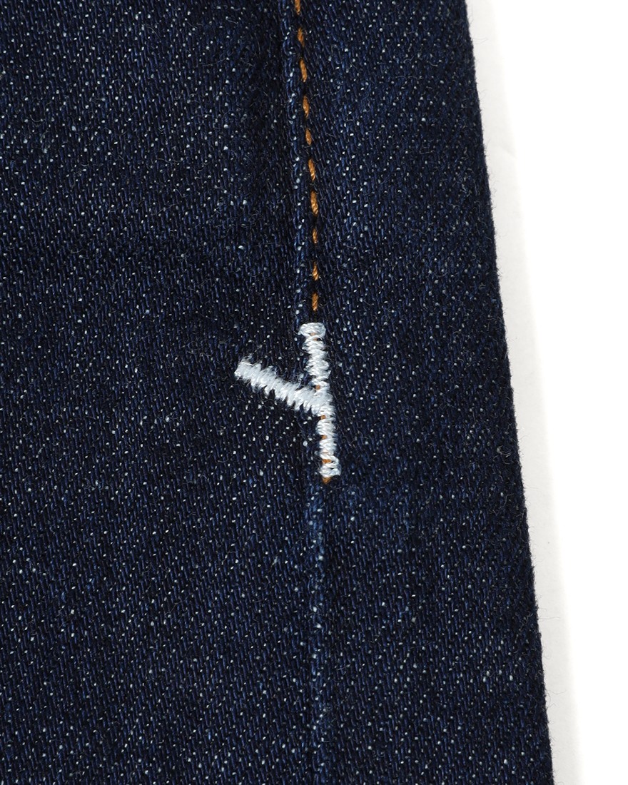 YCHAIスリムテーパード ワンウォッシュインディゴデニム【EDMUND】 11l