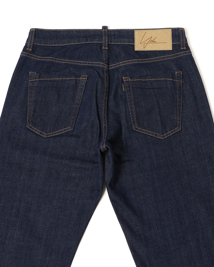 YCHAIスリムテーパード ワンウォッシュインディゴデニム【EDMUND】 14l