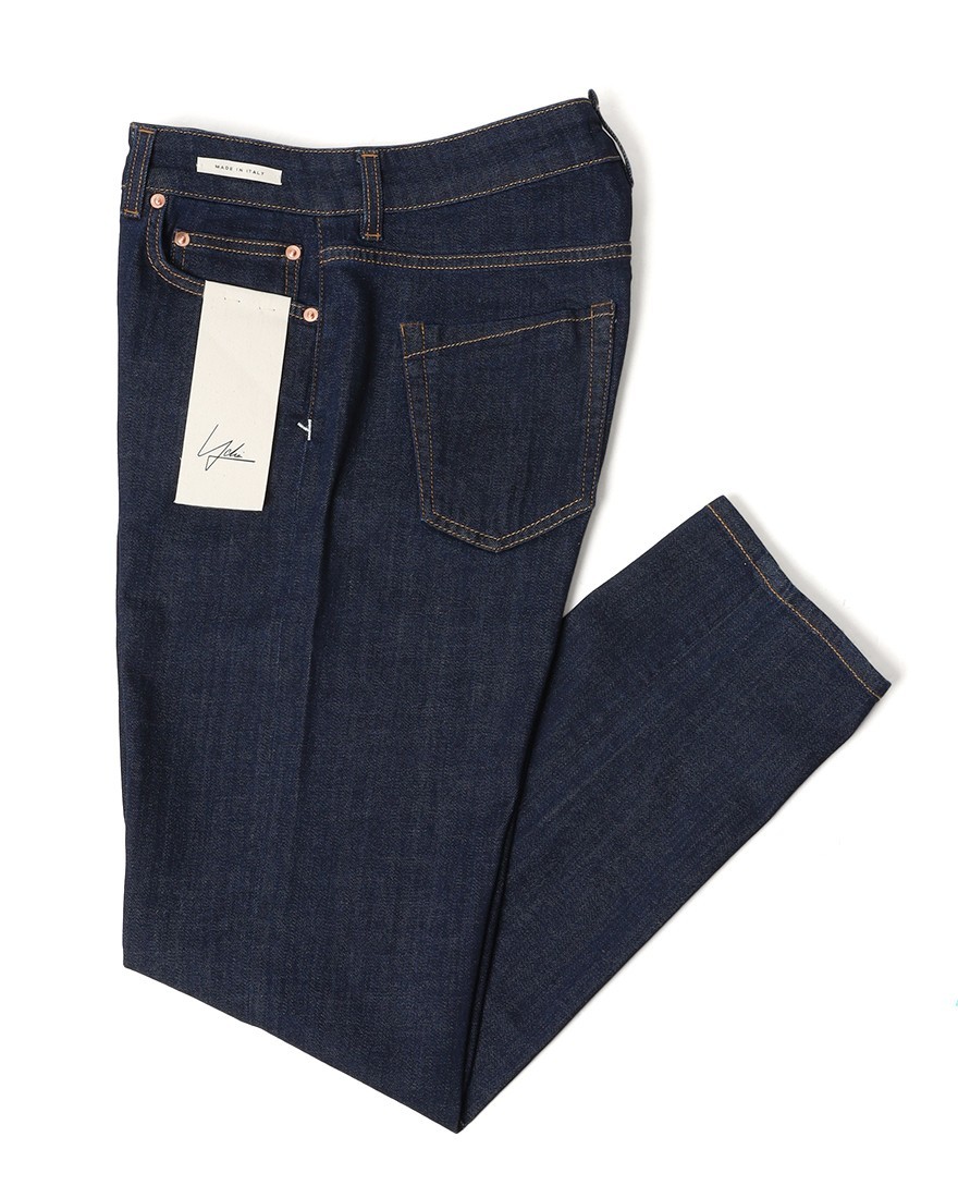 YCHAIスリムテーパード ワンウォッシュインディゴデニム【EDMUND】 ma