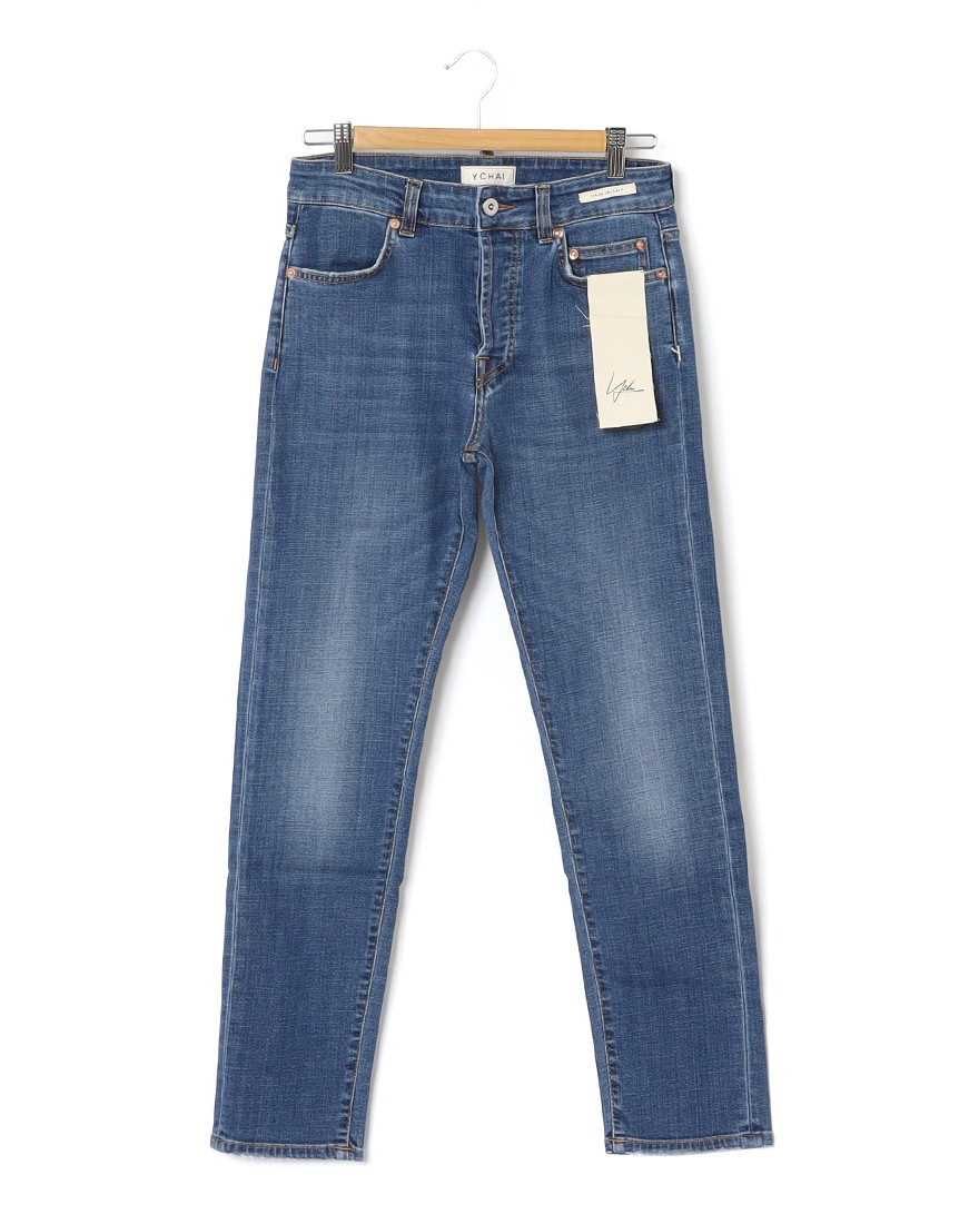 YCHAIスリムテーパード ブルーウォッシュデニム【EDMUND】 04l