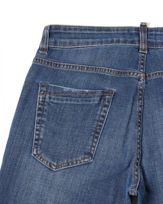 YCHAIスリムテーパード ブルーウォッシュデニム【EDMUND】 14l