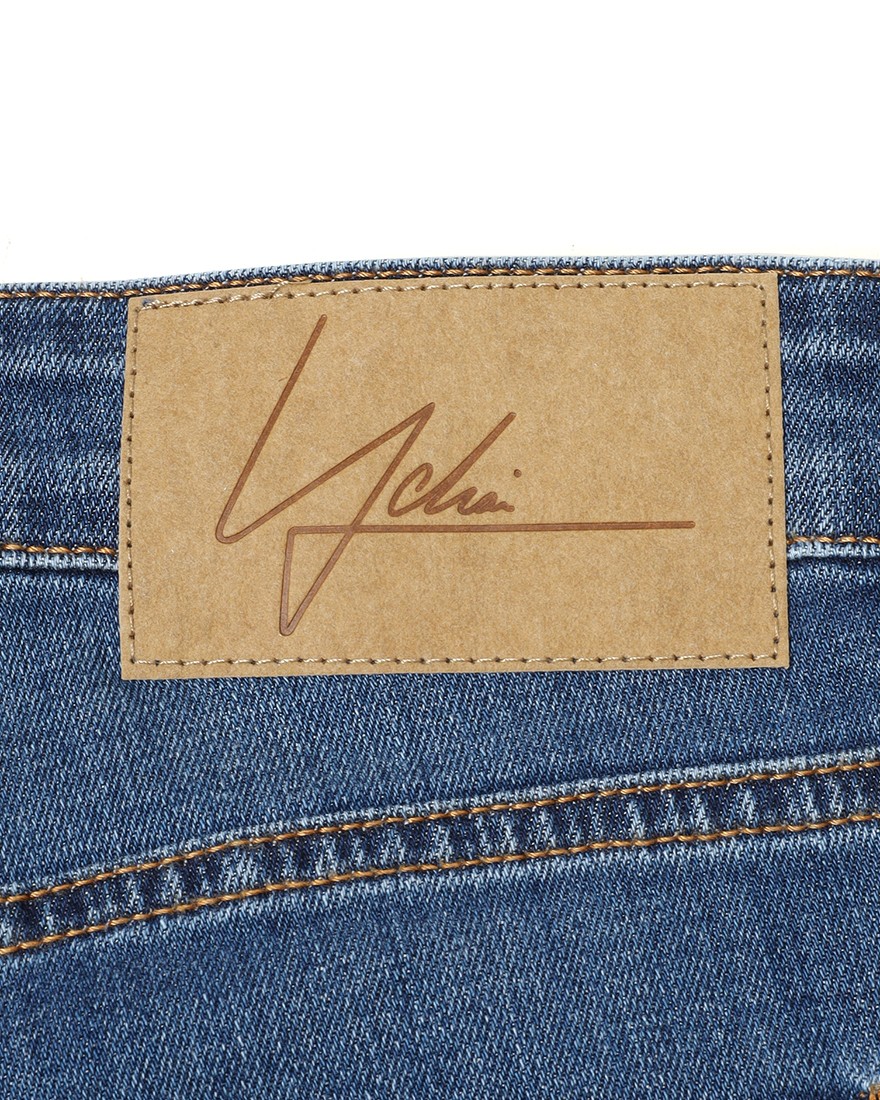 YCHAIスリムテーパード ブルーウォッシュデニム【EDMUND】 16l