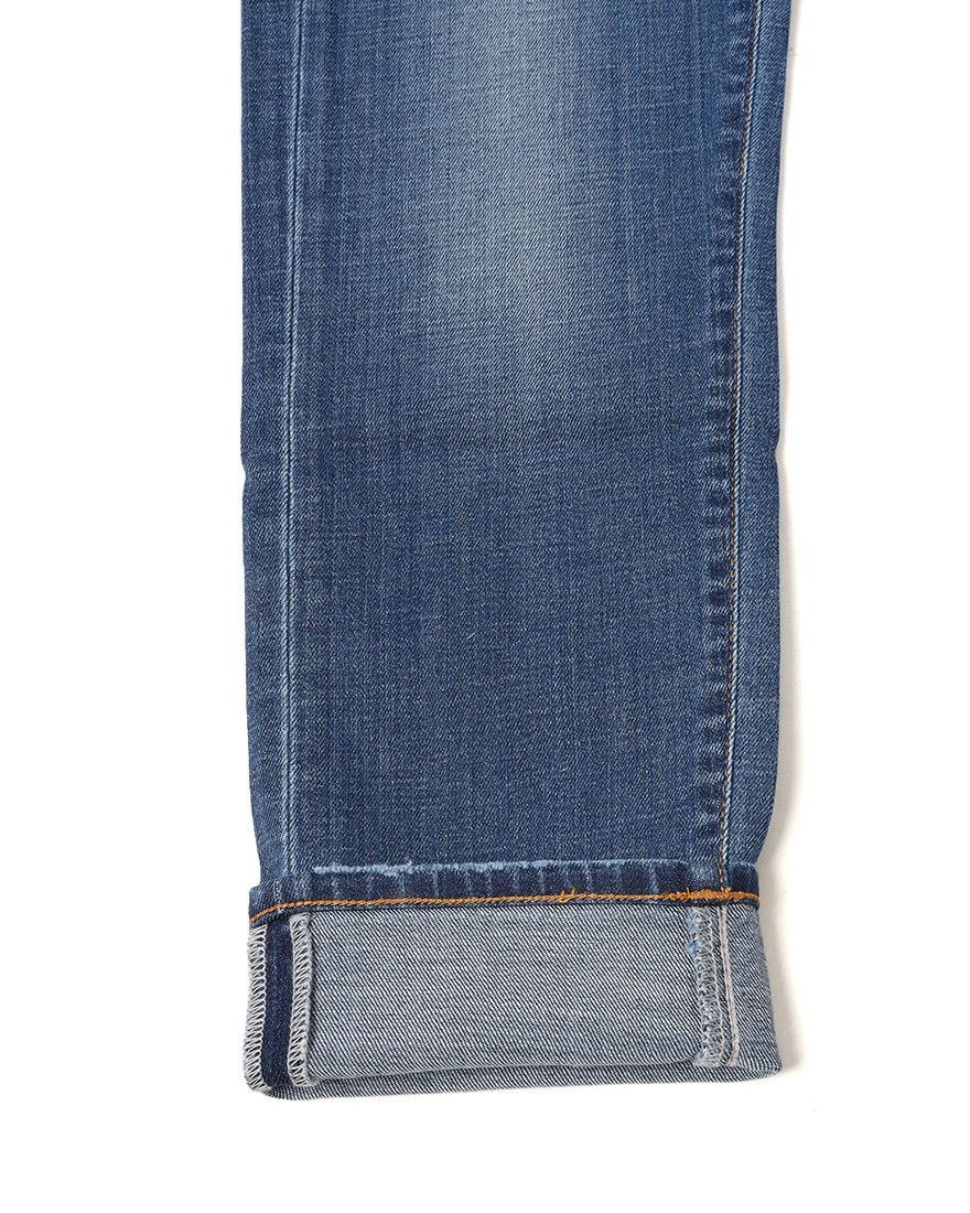 YCHAIスリムテーパード ブルーウォッシュデニム【EDMUND】 19l