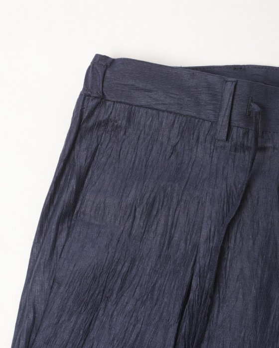 Finjack楊柳ワンプリーツ ドローコードパンツ07l