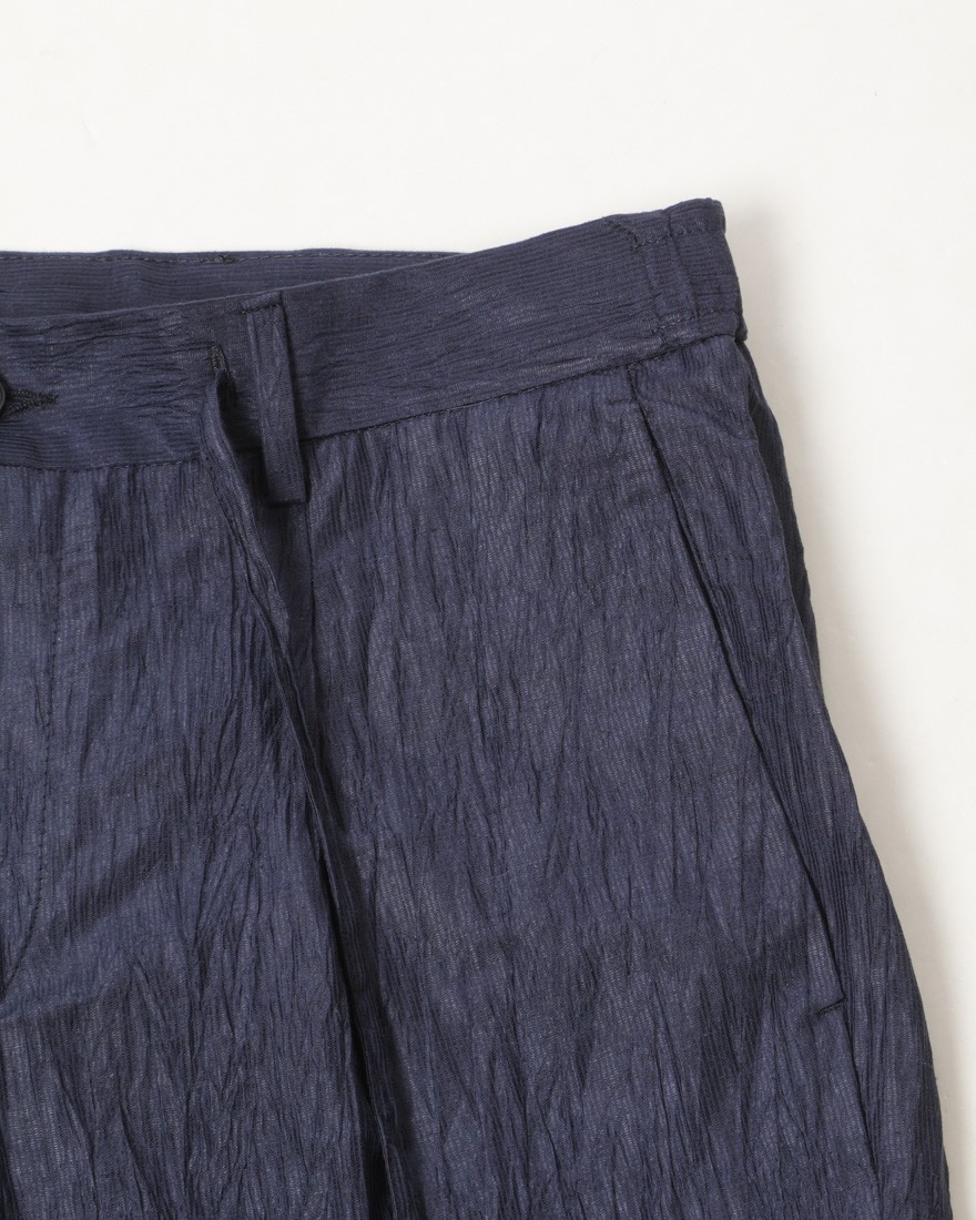 Finjack楊柳ワンプリーツ ドローコードパンツ08l