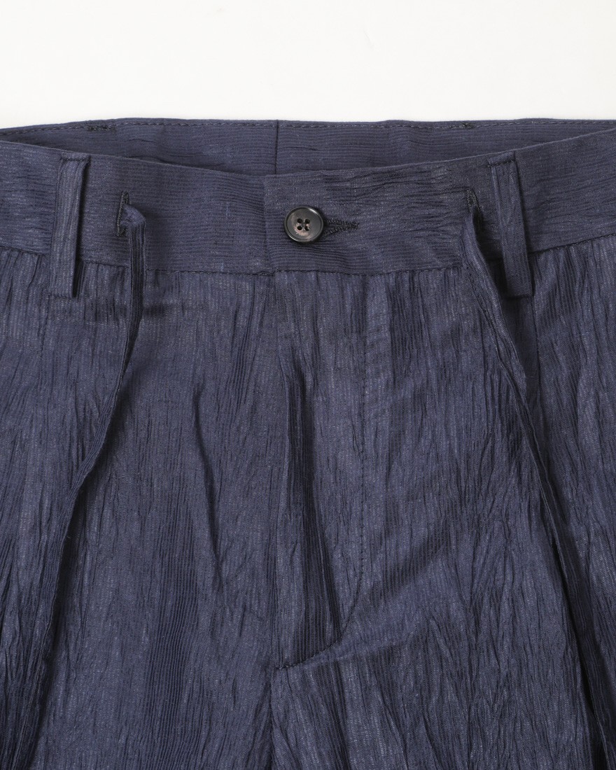 Finjack楊柳ワンプリーツ ドローコードパンツ10l