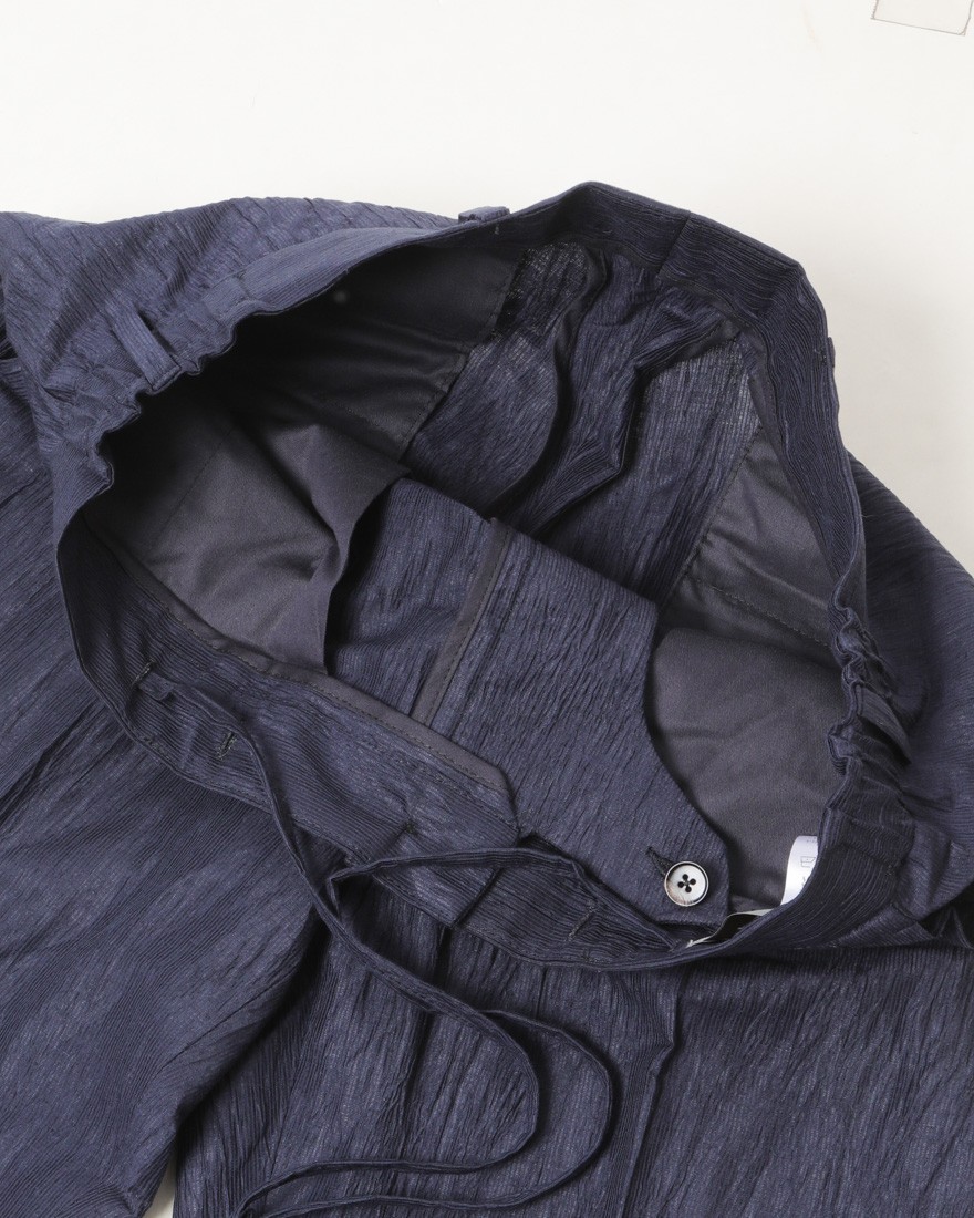 Finjack楊柳ワンプリーツ ドローコードパンツ13l