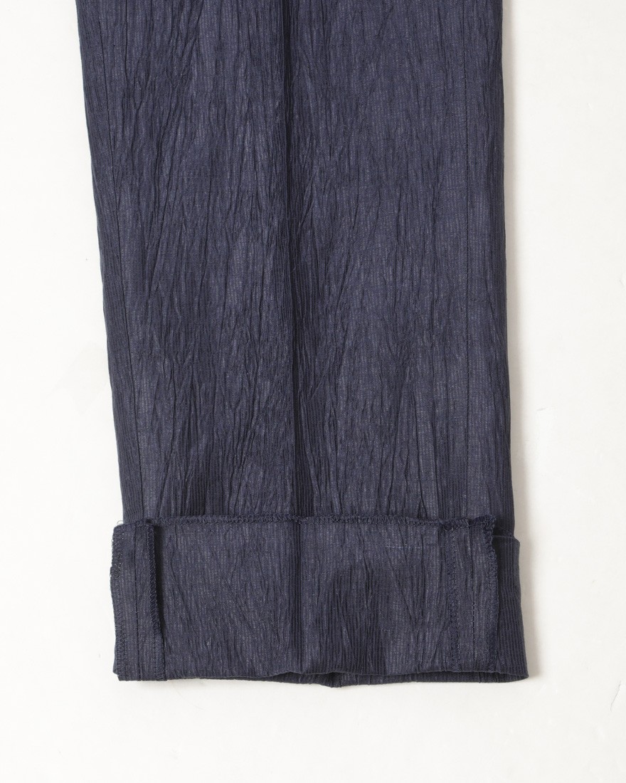 Finjack楊柳ワンプリーツ ドローコードパンツ20l