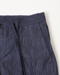 Finjack楊柳ワンプリーツ ドローコードパンツmb_08l