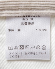 Jeanikコーデュロイパンツmb_17l