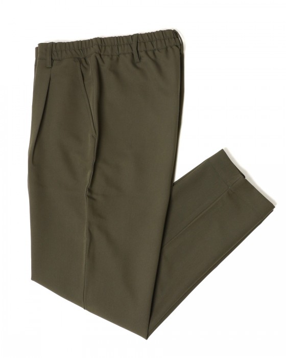 WOCワンプリーツ テーパード パンツ【SALVADOR PANTS】ma