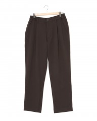 WOCワンプリーツ テーパード パンツ【SALVADOR PANTS】mb_04l