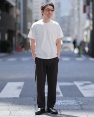 WOCワンプリーツ テーパード パンツ【SALVADOR PANTS】mb_ma