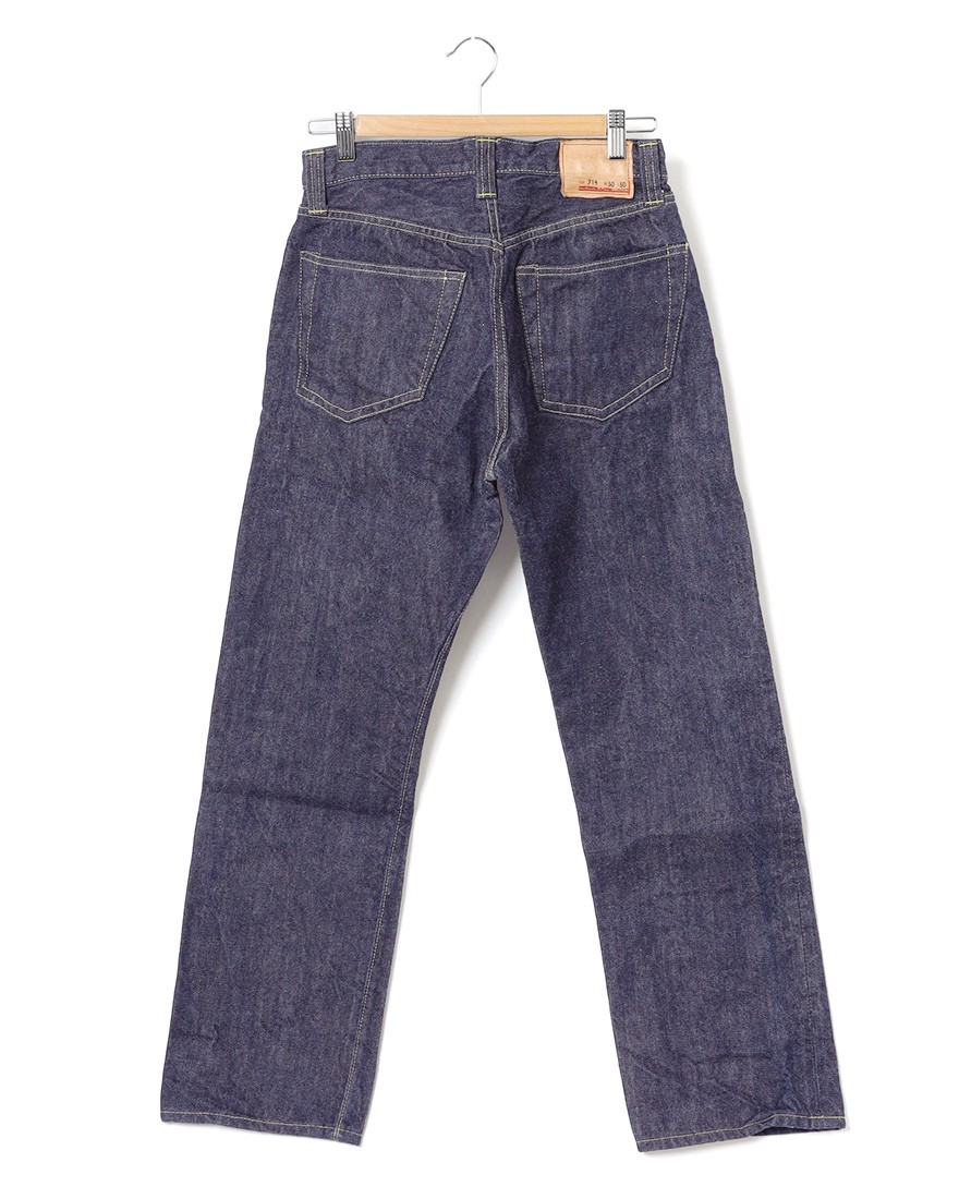 RESOLUTEセミワイドテーパード ワンウォッシュデニム 【714】05l