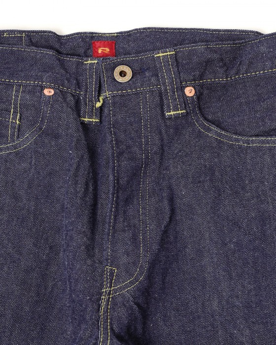 RESOLUTEセミワイドテーパード ワンウォッシュデニム 【714】07l