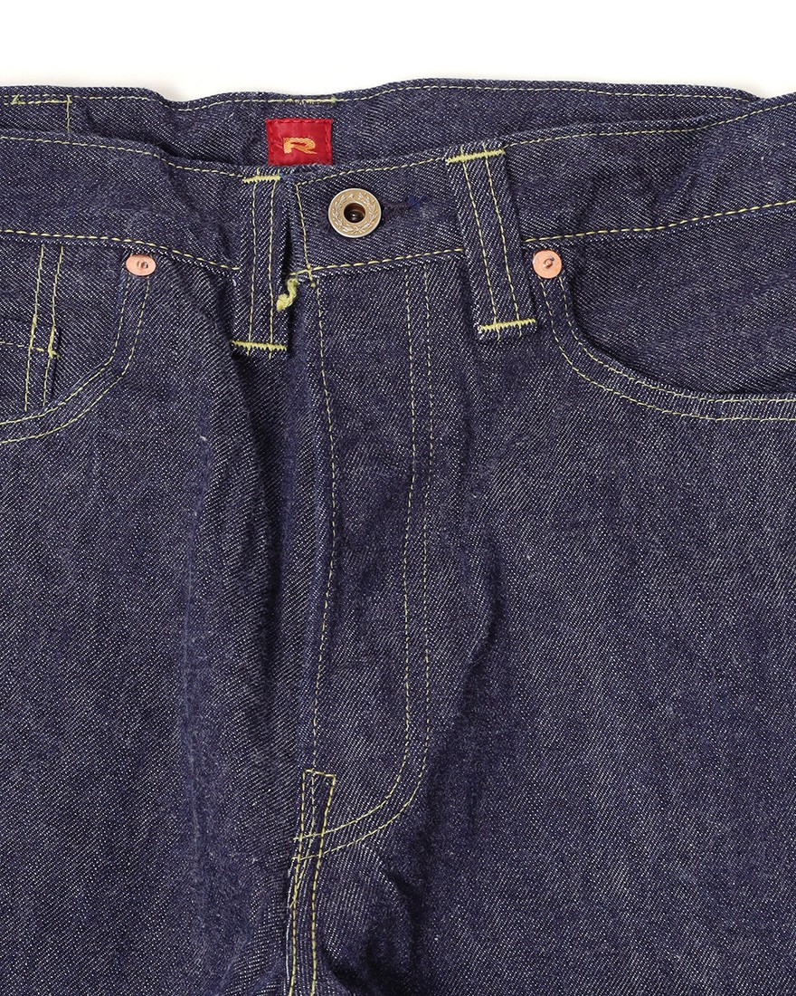 RESOLUTEセミワイドテーパード ワンウォッシュデニム 【714】07l