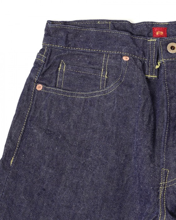 RESOLUTEセミワイドテーパード ワンウォッシュデニム 【714】08l