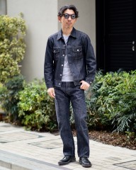 RESOLUTEセミワイドテーパード ワンウォッシュデニム 【714】mb_ma