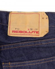 RESOLUTEスリムテーパード ワンウォッシュデニム 【712】mb_17l