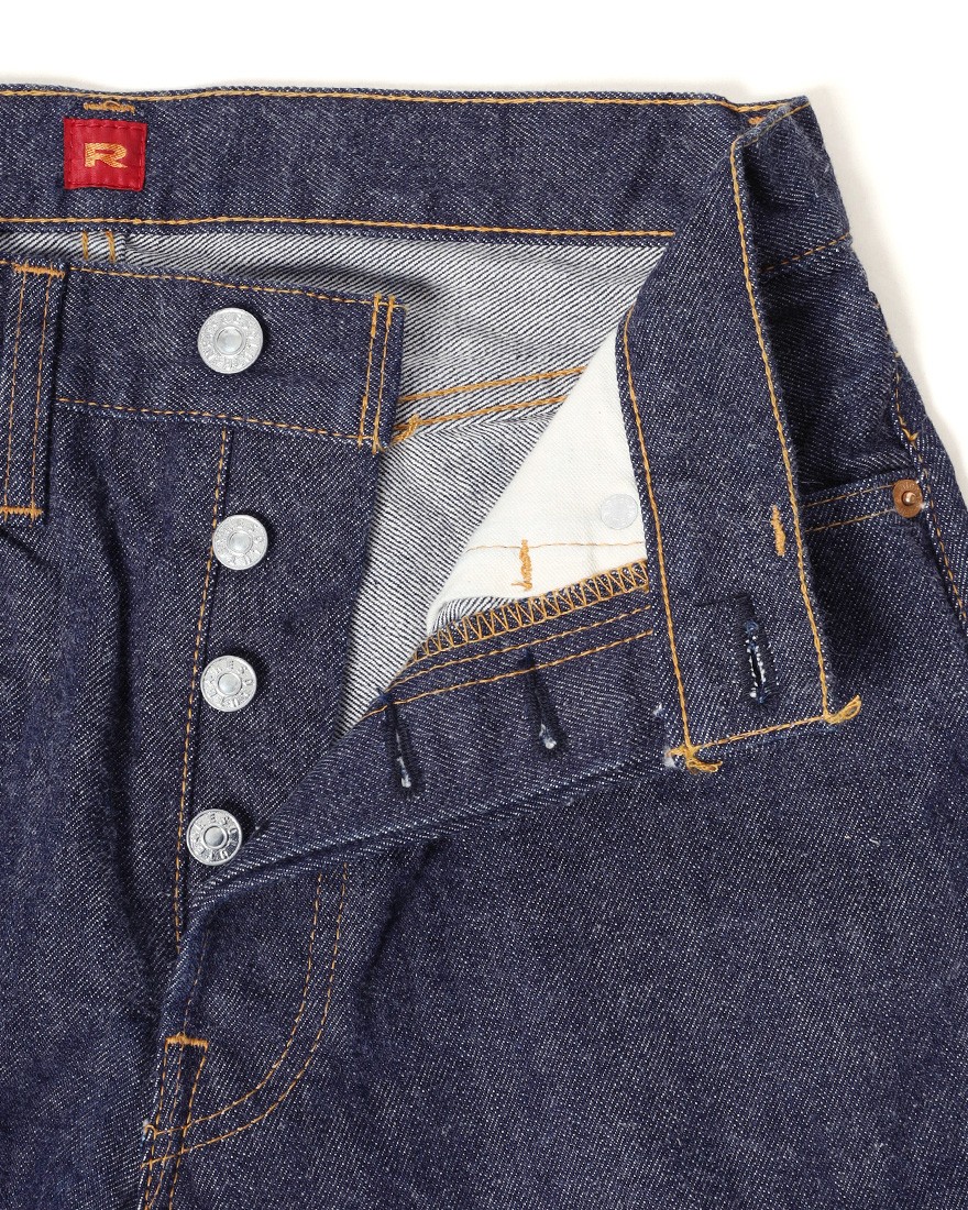 RESOLUTEスリムストレート ワンウォッシュデニム 【710】10l