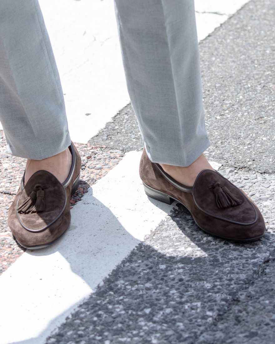 Baudoin&Langeサガンクラシック タッセルローファー【Sagan Classic Tassels】01l