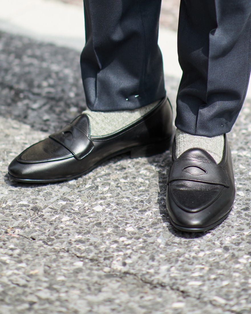 Baudoin&Langeサガンクラシック コインローファー【Sagan Classic Gingko Rubber】01l